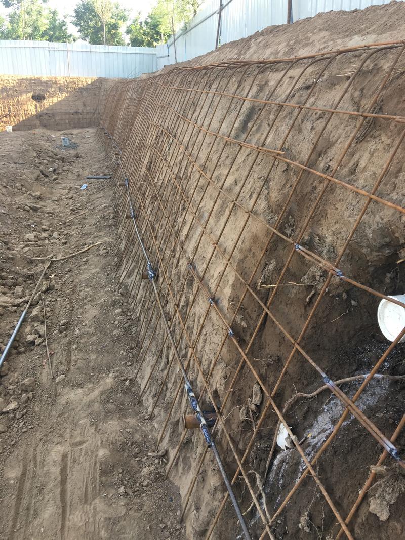 石家庄桥东区边坡加固
